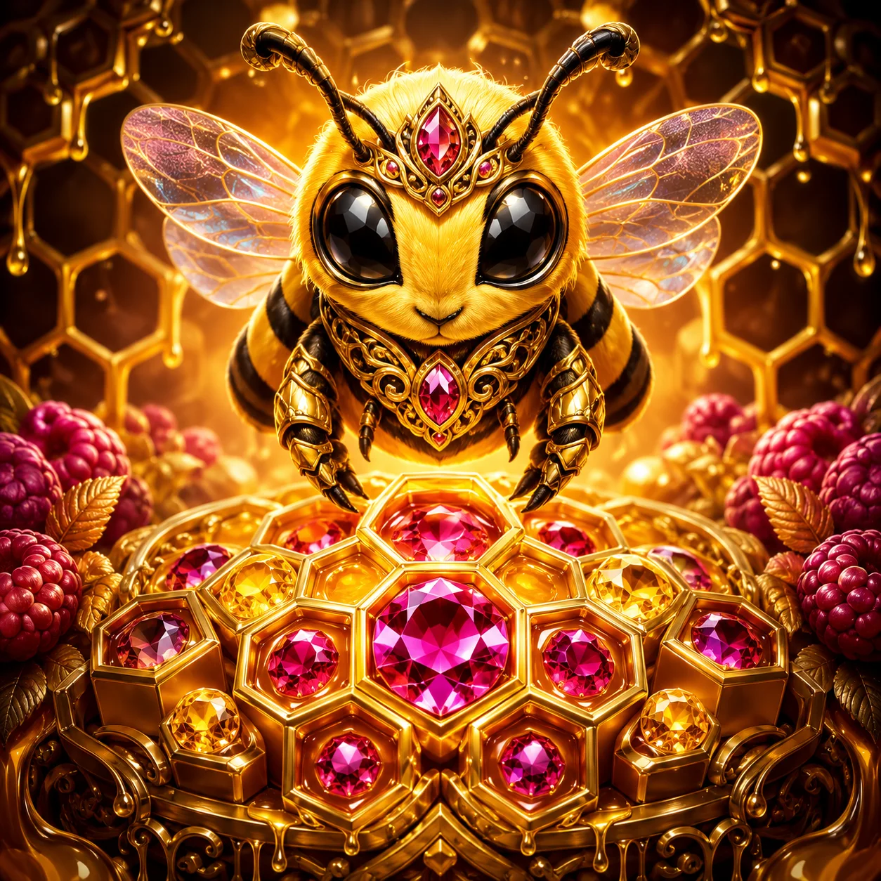 Honey Queen spelillustratie