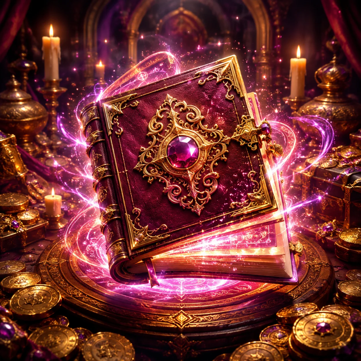 Ruby Grimoire spelillustratie